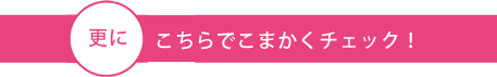 更にこちらでこまかくチェック！